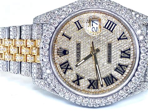 rolex diamond watch for men